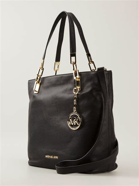 michael kors shoulder bag black.